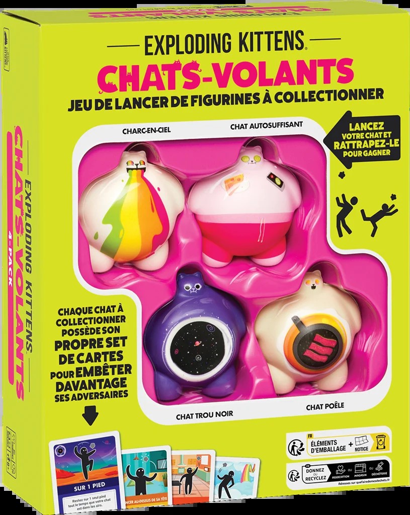 [0810083047423] Chats-volants 4-pack