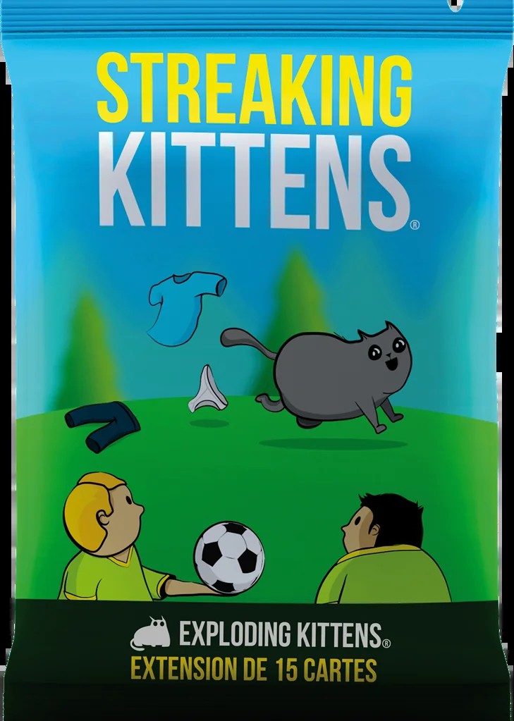 [0810083041063] Exploding Kittens : Streaking Kittens (Ext)