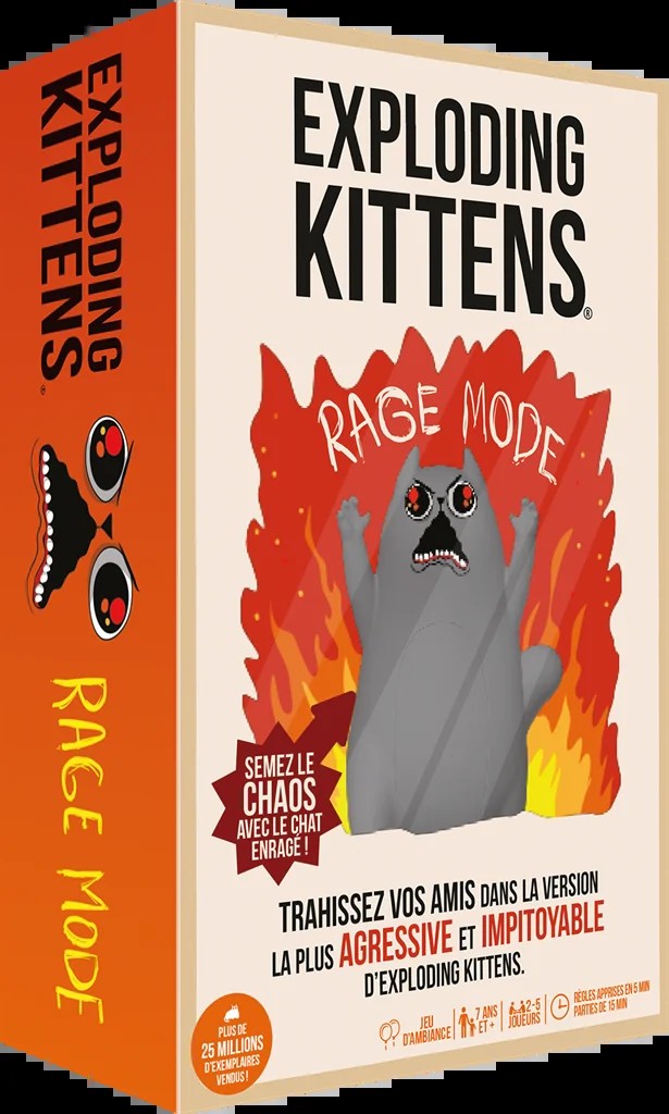 [0810171413604] Exploding Kittens : Rage Mode