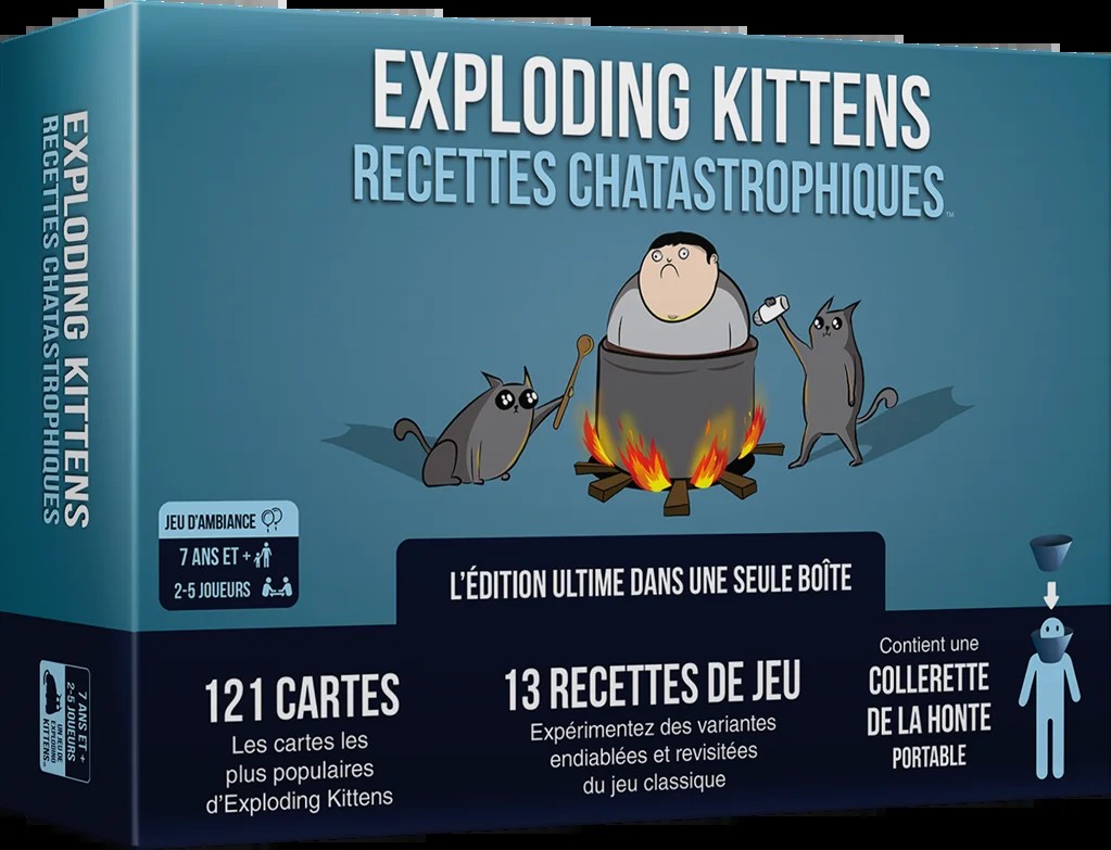 [0810083042022] Exploding Kittens : Recettes Chatastrophiques