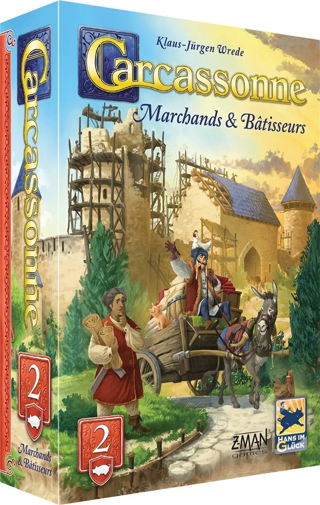 [3558380131588] Carcassonne : Marchands et Bâtisseurs 2025