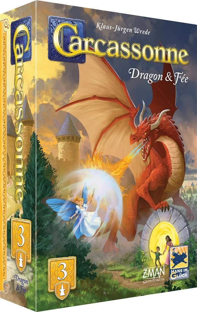 [3558380131595] Carcassonne : Dragon et Fée 2025