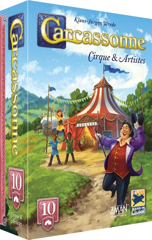 [3558380131656] Carcassonne : Cirque et Artistes 2025