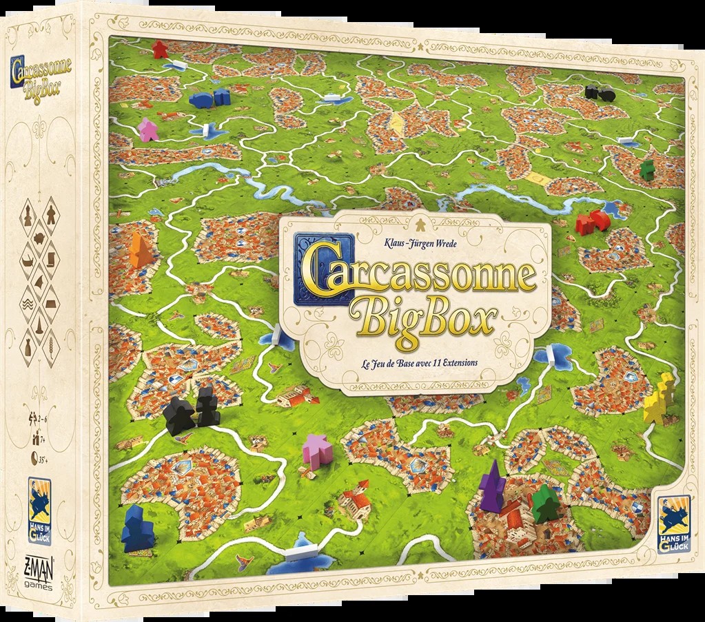[3558380137467] Carcassonne Big Box (V.3.1) 2025 FR
