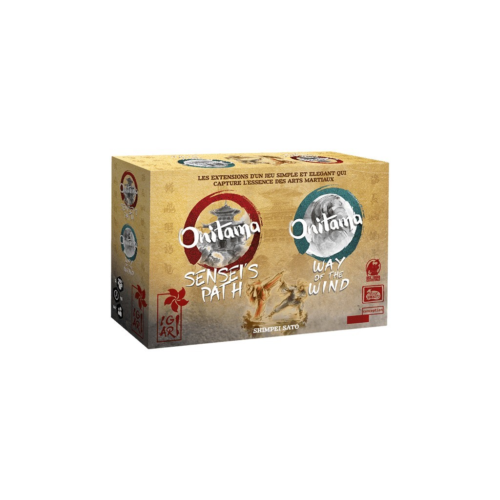 [3558380059851] Onitama : Sensei's Path + Way of the Wind (Ext)