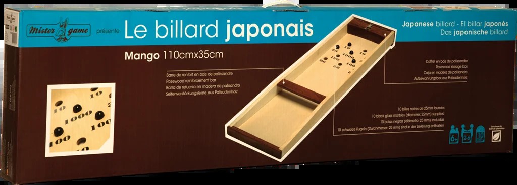 [3760153500242] Billard Japonais Mango 110 x 35 cm