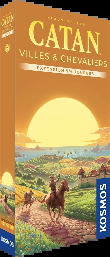 [3558380126201] CATAN: Villes et chevaliers 5-6 joueurs (Ext) (Ref