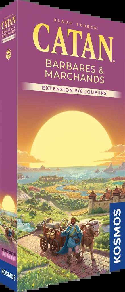 [3558380126218] CATAN : Barbares et marchands 5-6 joueurs (Ext)