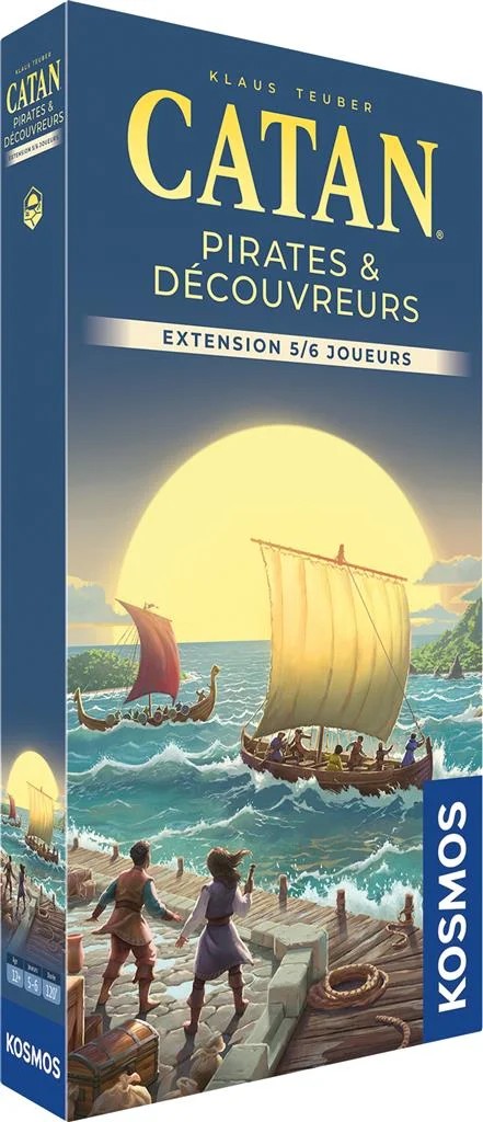 [3558380126225] CATAN : Pirates et découvreurs 5-6 joueurs (Ext)