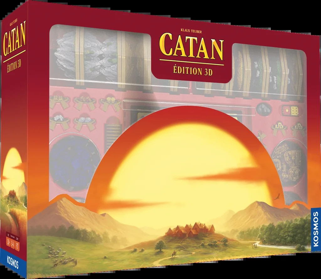 [3558380089728] CATAN 3D Edition de luxe