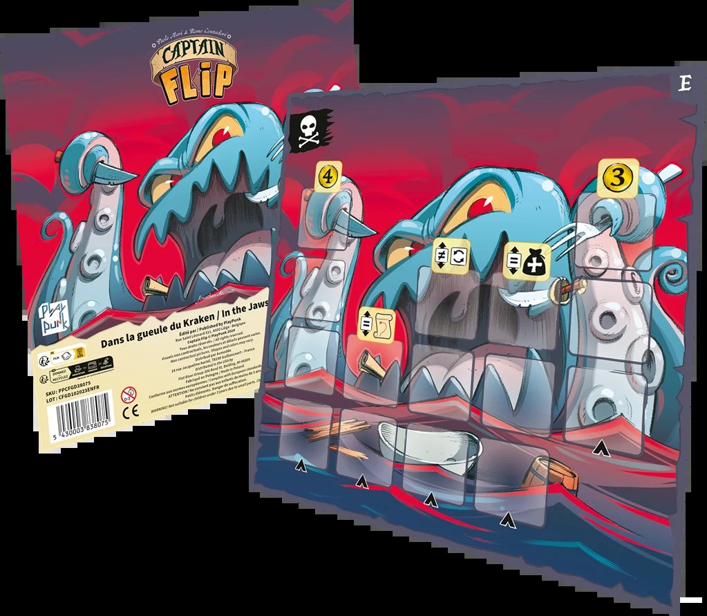 [5430003838099] Captain Flip : Dans la Gueule du Kraken (ext)