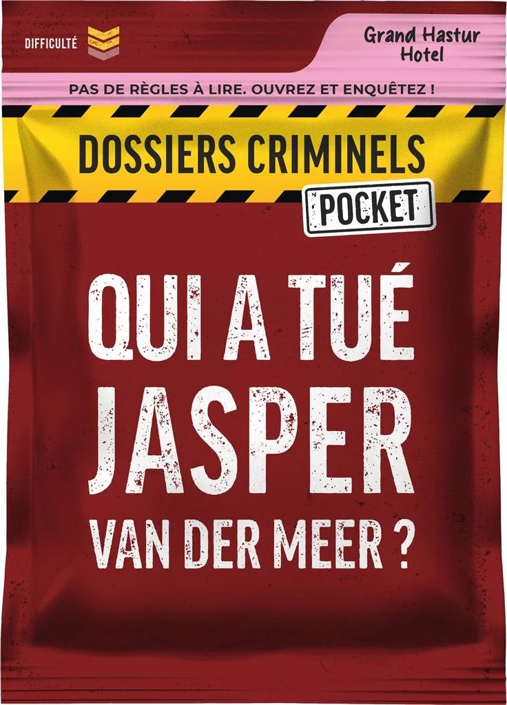 [3760363610298] DC Pocket - Qui a tué Jasper Van Der Meer ?