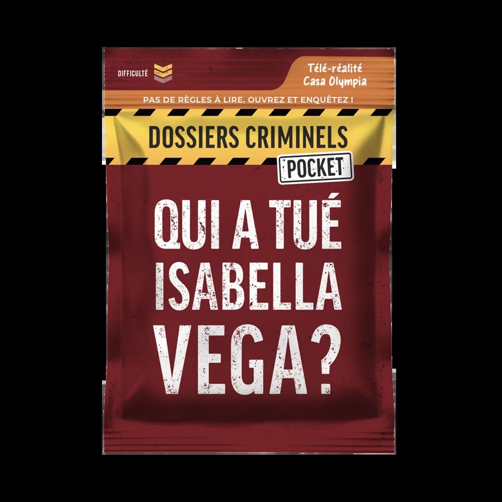 [3760363610465] DC Pocket - Qui a tué Isabella Vega ?