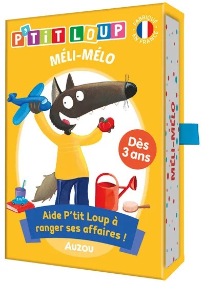 Jeux de cartes - Mon Jeu P'tit Loup - Méli-mélo