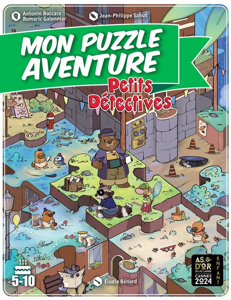 [GAM063VO] Mon Puzzle Aventure - Petits Détectives