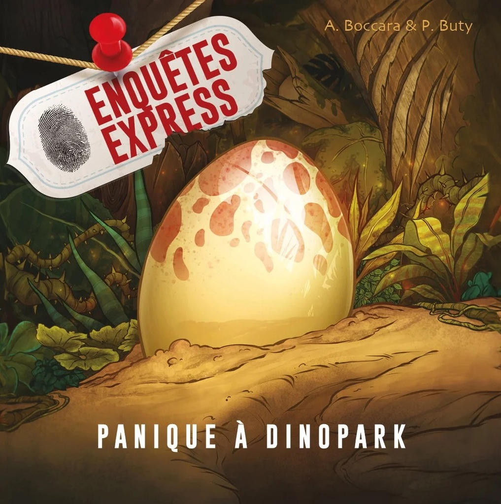 [BLM114EQ] Enquêtes Express - Panique à Dinopark