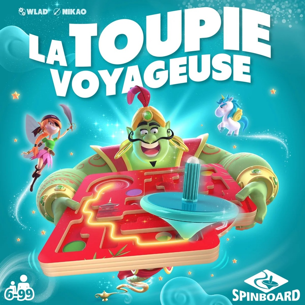 [BUZ019WO] La Toupie Voyageuse