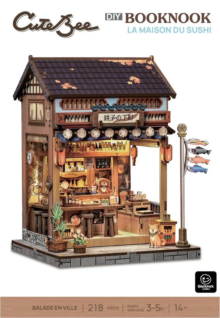 [CUT040MA] Booknook - la Maison du Sushi
