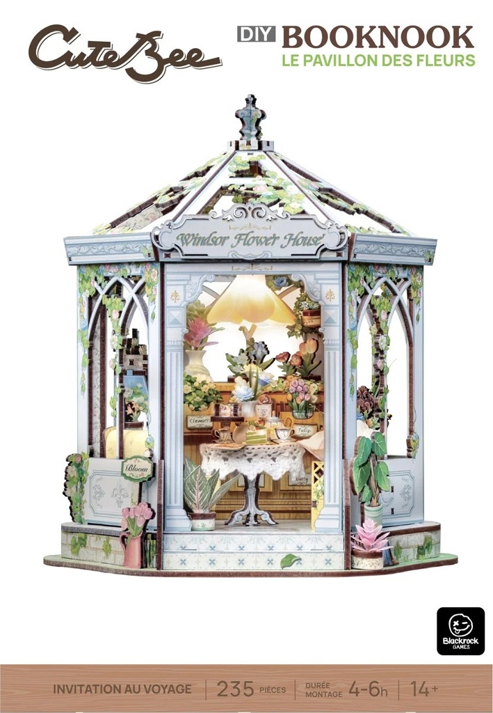 [CUT038PA] Booknook - le Pavillon des Fleurs