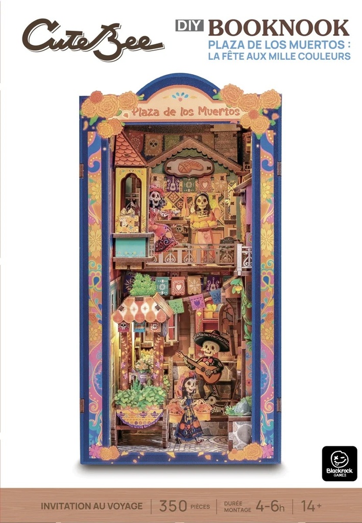 [CUT041PL] BOOKNOOK - PLAZA DE LOS MUERTOS : La fete aux mille couleurs