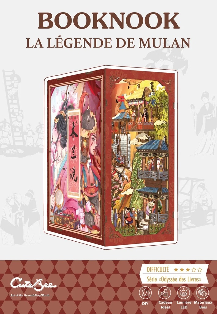 [CUT006TH] Book Nook - La Légende de Mulan