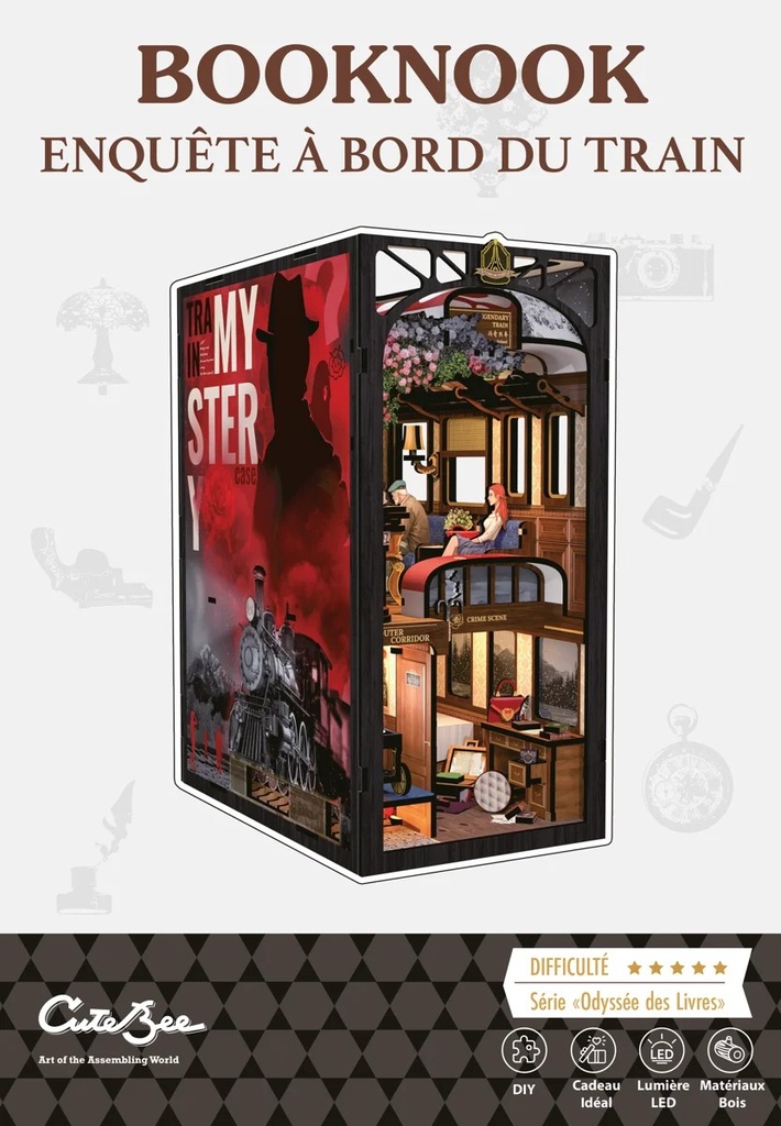 [CUT024TR] Book Nook - Enquête à Bord du Train