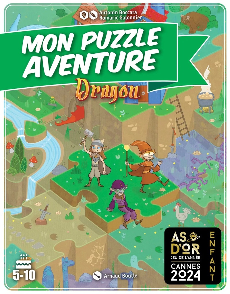[GAM042DR] Mon Puzzle Aventure - Dragon