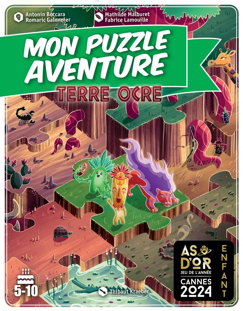 [GAM053OC] Mon Puzzle Aventure - Terre Ocre