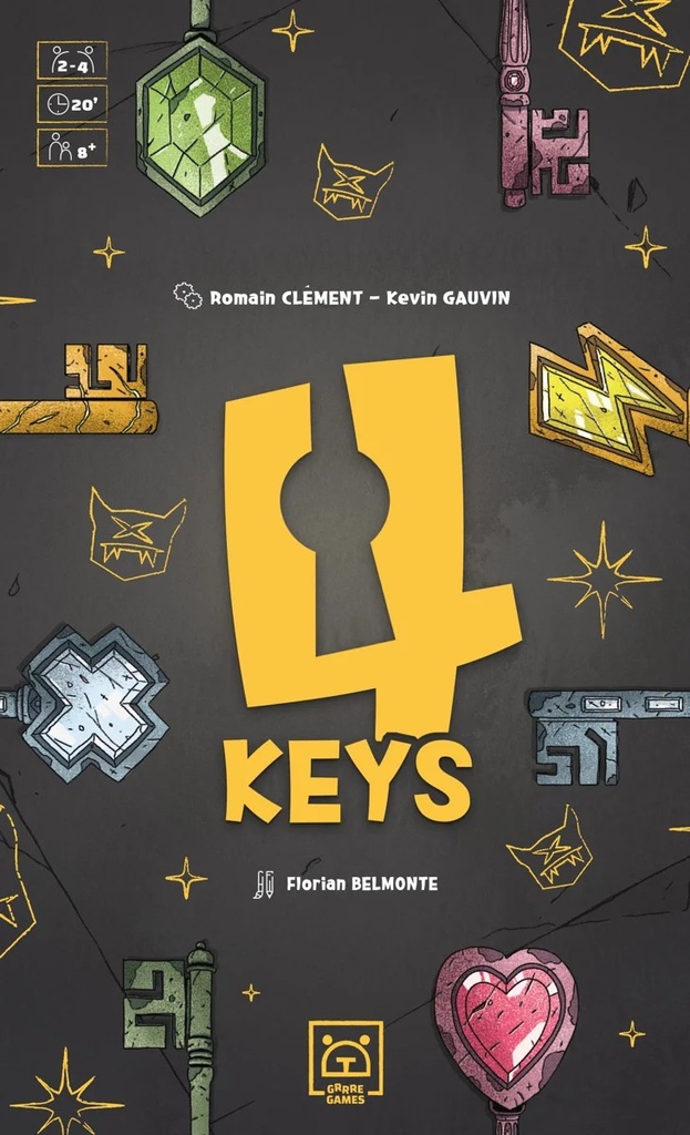 [GRR099KE] 4 Keys