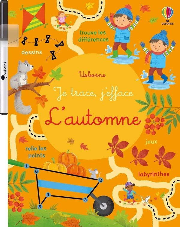 [1054979] L'automne - Je trace, j'efface - Dès 3 ans