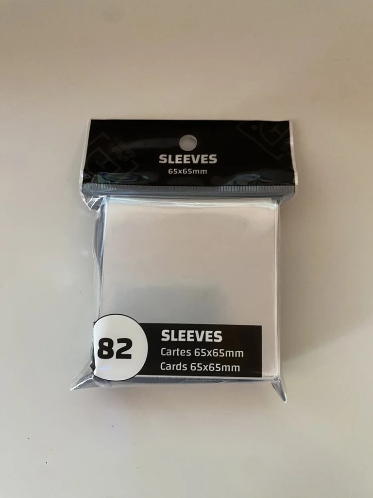 [GRR055RA] SLEEVES GRRRE GAMES 65 MM x 65 MM