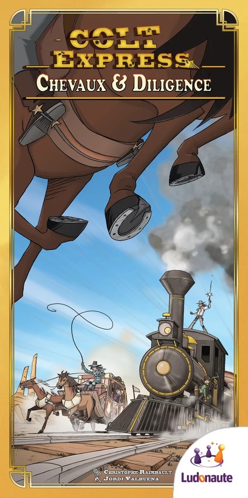 [LUCOEX02FR] COLT EXPRESS Chevaux & Diligence