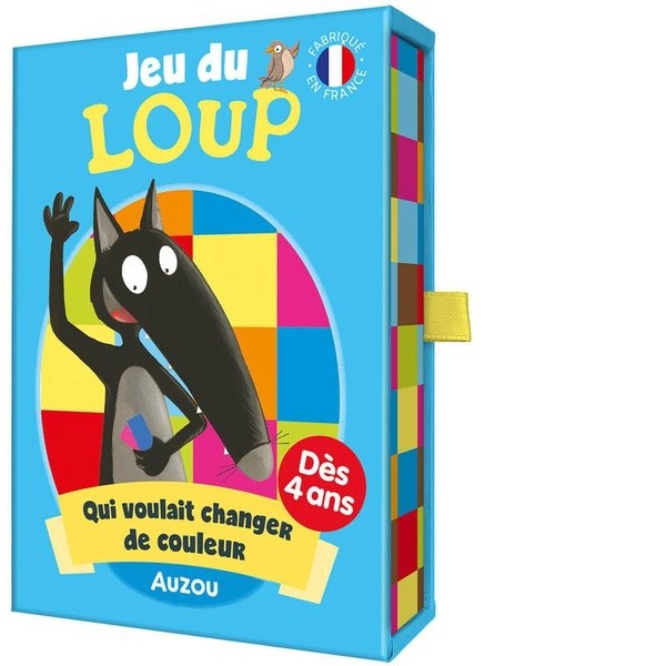 Le jeu de cartes du loup qui voulait changer de couleur