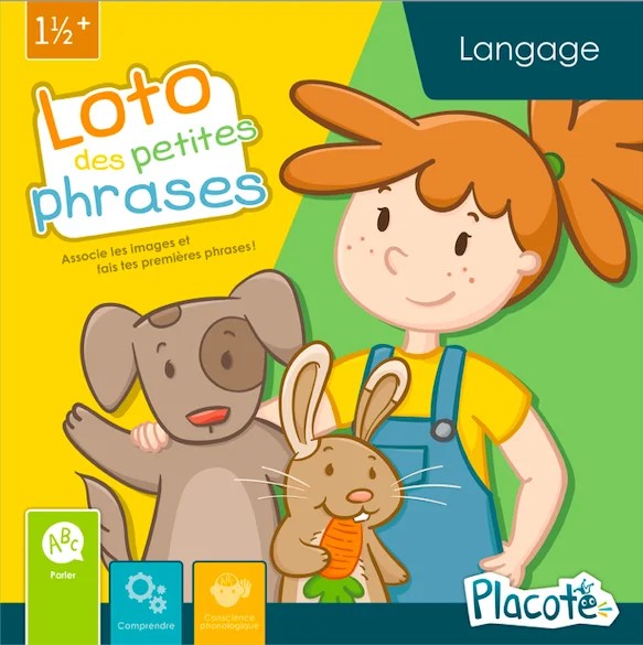 [PLA001LO] Loto des Petites Phrases - Langage