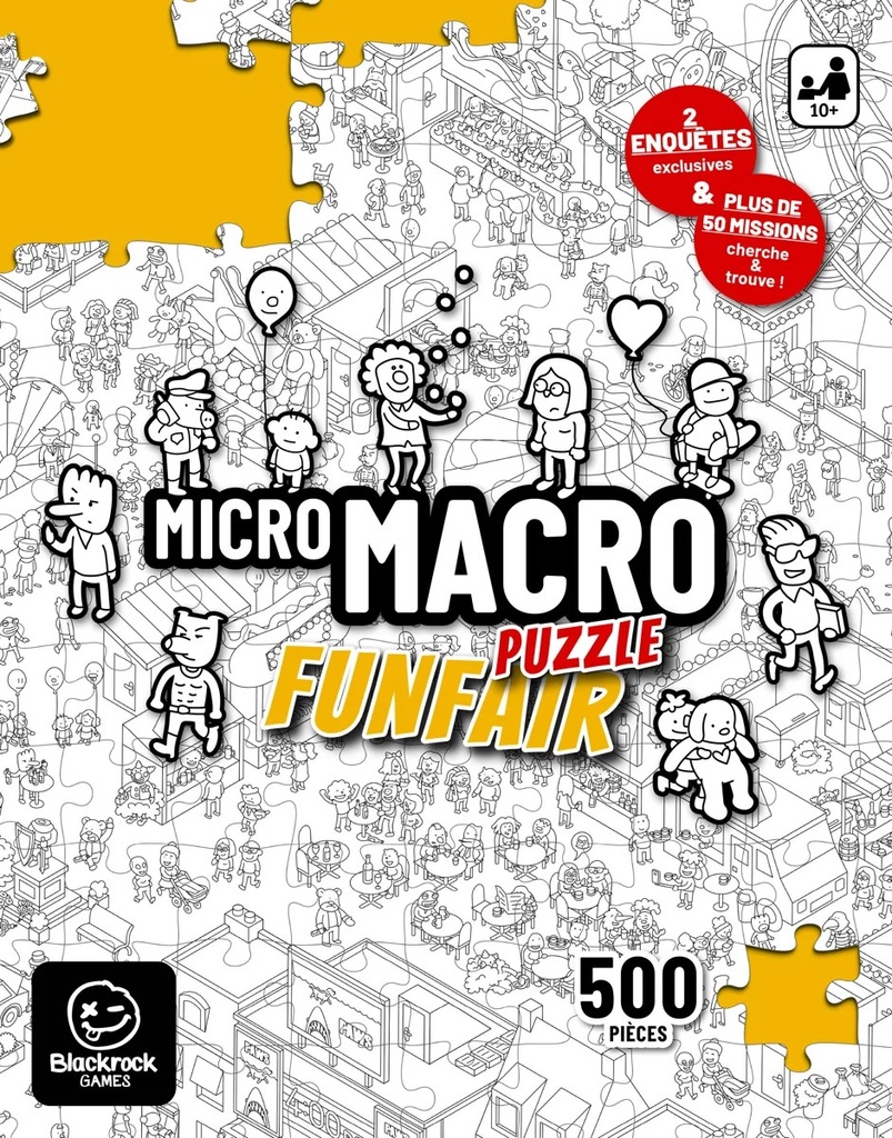 [SPI013MI] Micro Macro : Puzzle Funfair - 500 Pièces