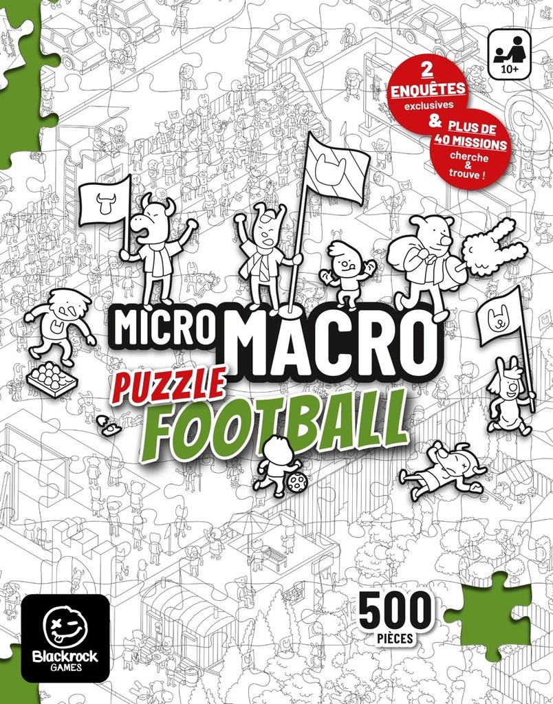 [SPI017MI] Micro Macro : Puzzle Football - 500 Pièces