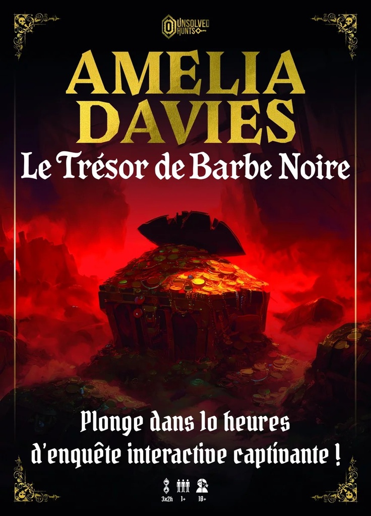 [UNS006AM] Amélia Davies - Le Trésor de Barbe Noire
