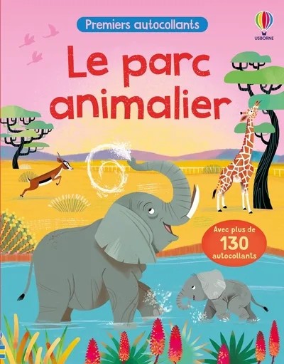 [1082378] Le parc animalier - Premiers autocollants - dès 3 ans