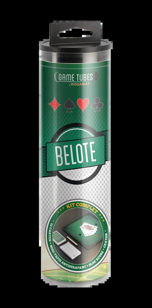 [WOG061TB] Game Tubes - Belote