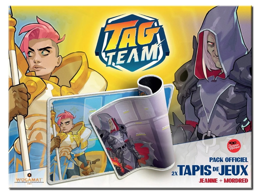[WOG079TA] 2 Tapis de Jeux Tag Team - Jeanne et Mordred