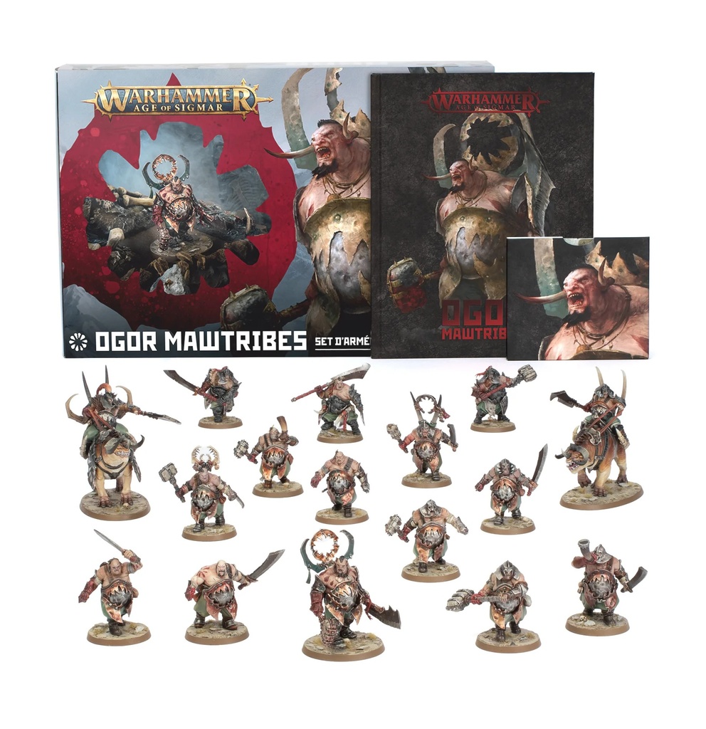 [01010213001] Set d'Armée des Hordegueules Ogors