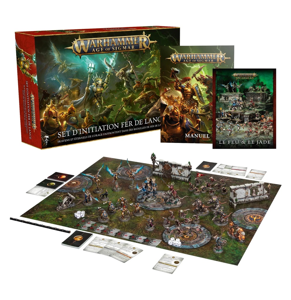 [01010299044] Warhammer Age of Sigmar: Set d'Initiation Fer de Lance