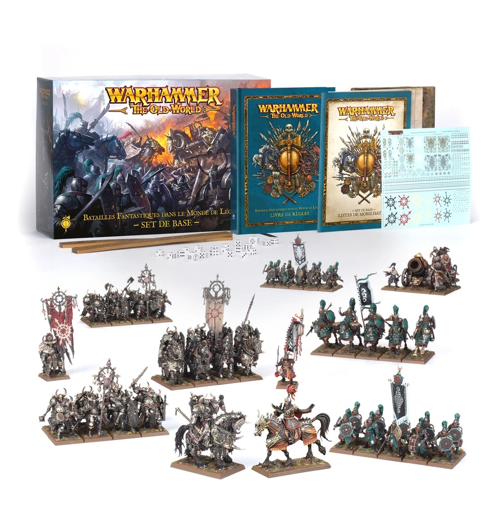 [01012799001] Set de Base Warhammer: The Old World – Batailles Fantastiques dans le Monde de Légende
