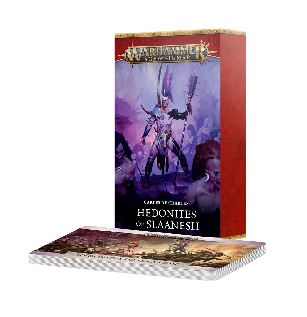 [01050201016] Cartes de Charte: Hedonites of Slaanesh