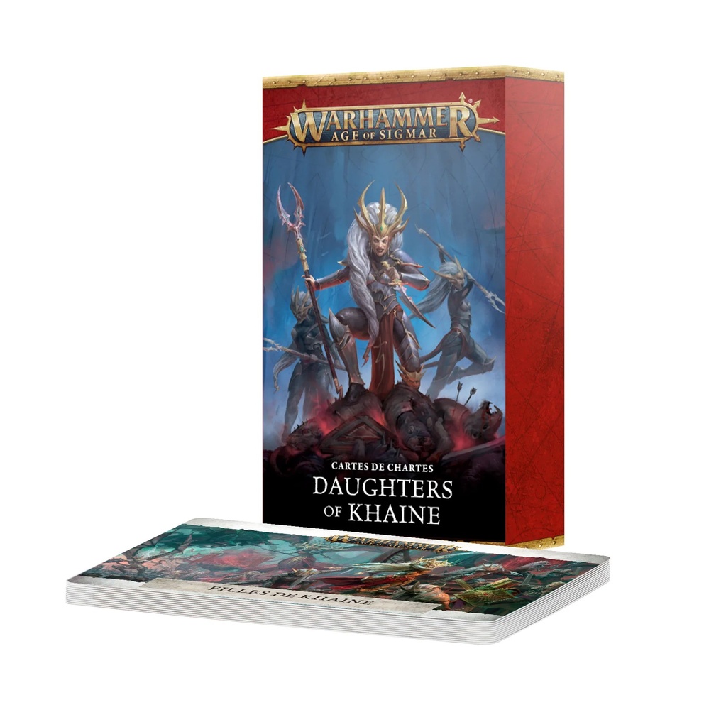 [01050212003] Cartes de Charte: Daughters of Khaine