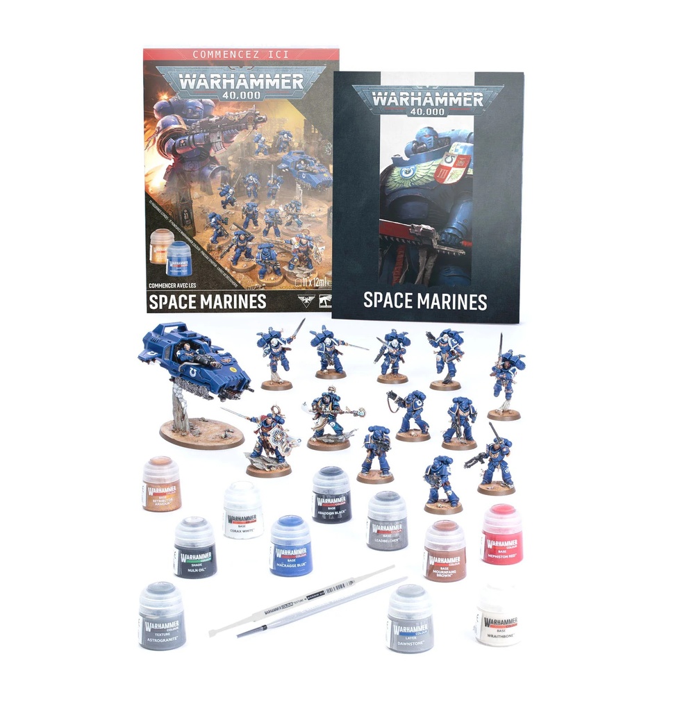 [01170101003] Warhammer 40,000: Commencer avec les Space Marines