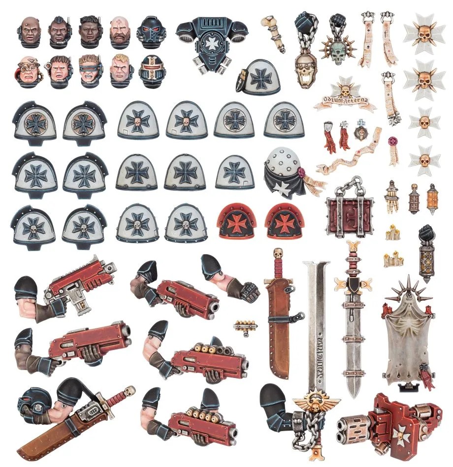 [99120101369] Black Templars: Améliorations et Décalcos
