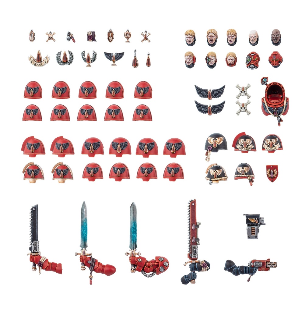 [99120101417] Blood Angels: Améliorations et Décalcos