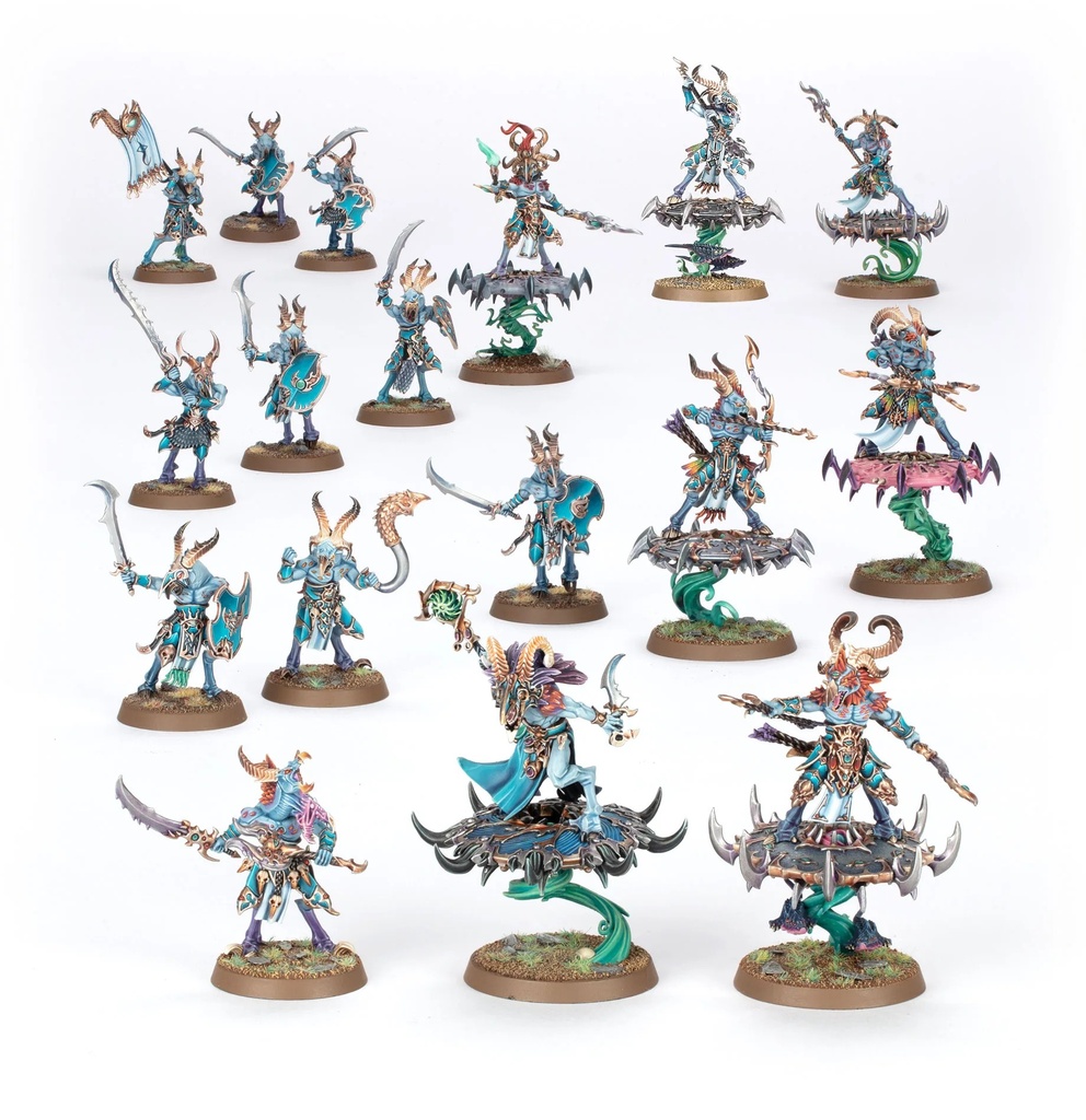 [99120201204] Fer de Lance: Disciples de Tzeentch – Troupeau de Guerre de Tzaangors
