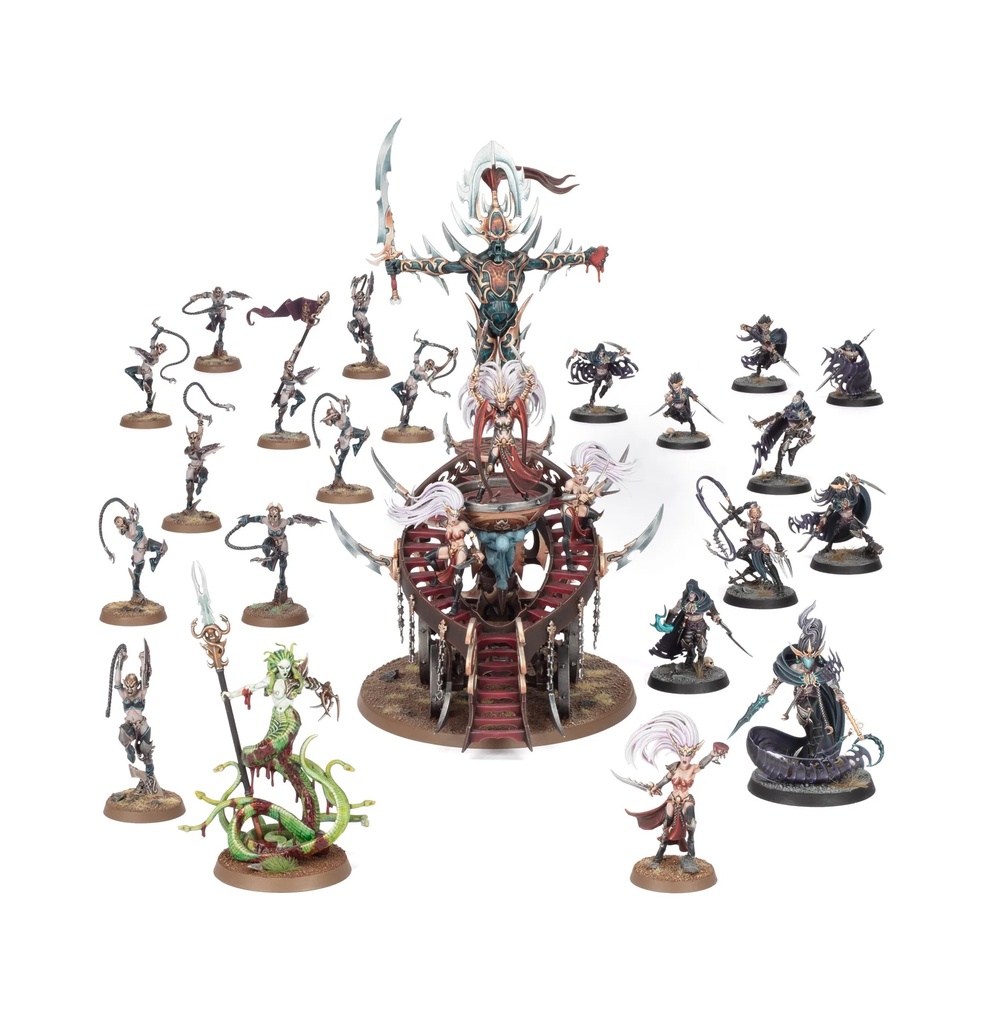 [99120212043] Fer de Lance: Filles de Khaine – Coterie de l'Ombre Khainite